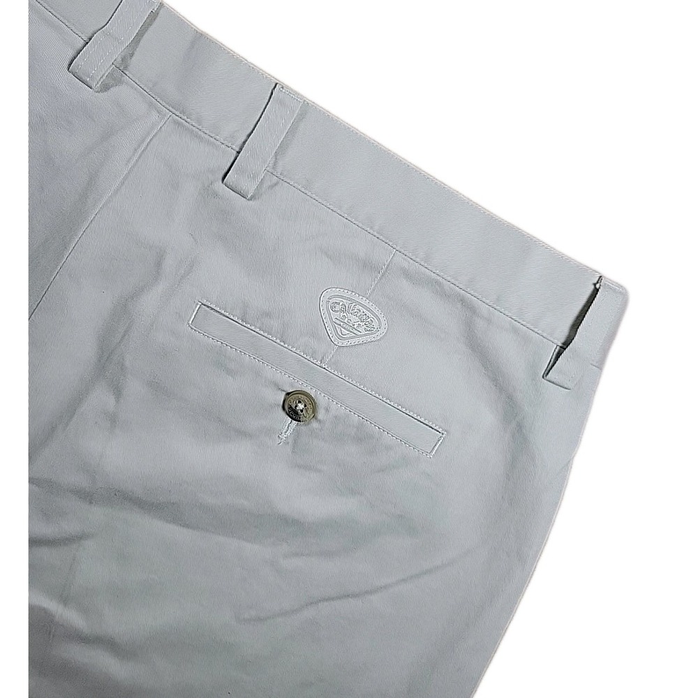 Callaway Golf Men's Pleated Chino Pants Sz 38 -BEIGE  CS 65192‎ NWT $55